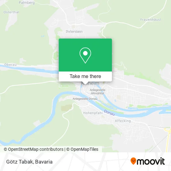 Карта Götz Tabak