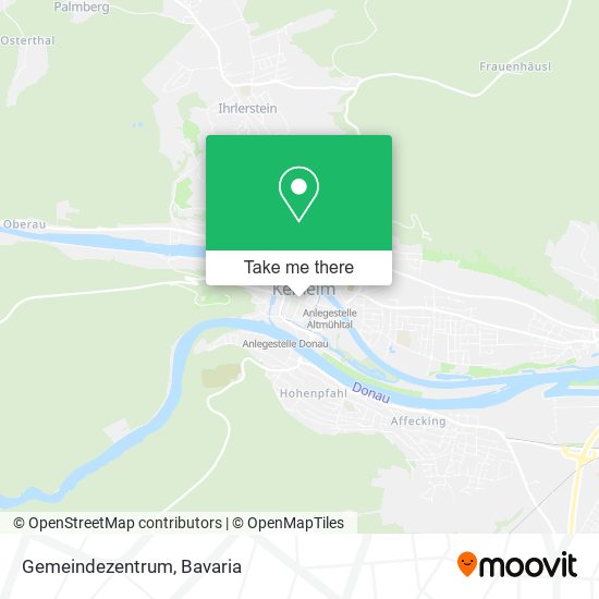 Gemeindezentrum map