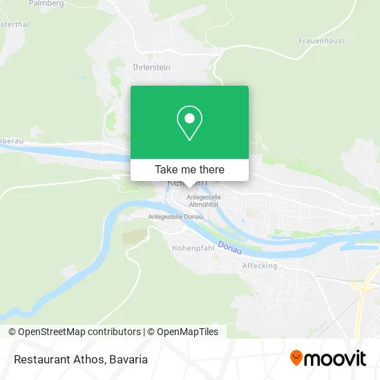 Карта Restaurant Athos