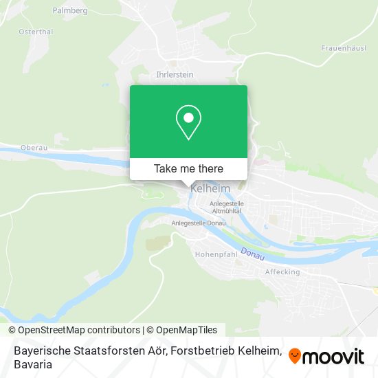 Bayerische Staatsforsten Aör, Forstbetrieb Kelheim map