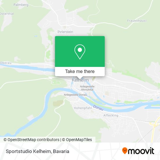 Sportstudio Kelheim map