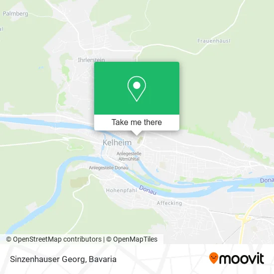 Карта Sinzenhauser Georg
