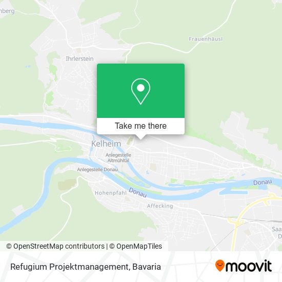 Карта Refugium Projektmanagement