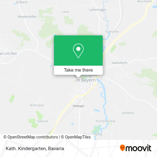 Kath. Kindergarten map