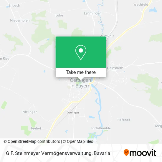 G.F. Steinmeyer Vermögensverwaltung map