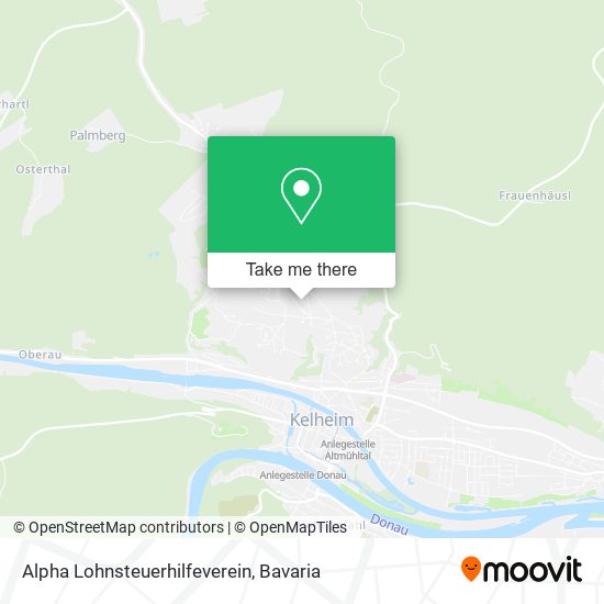 Alpha Lohnsteuerhilfeverein map