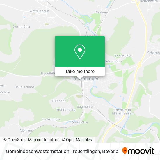 Gemeindeschwesternstation Treuchtlingen map