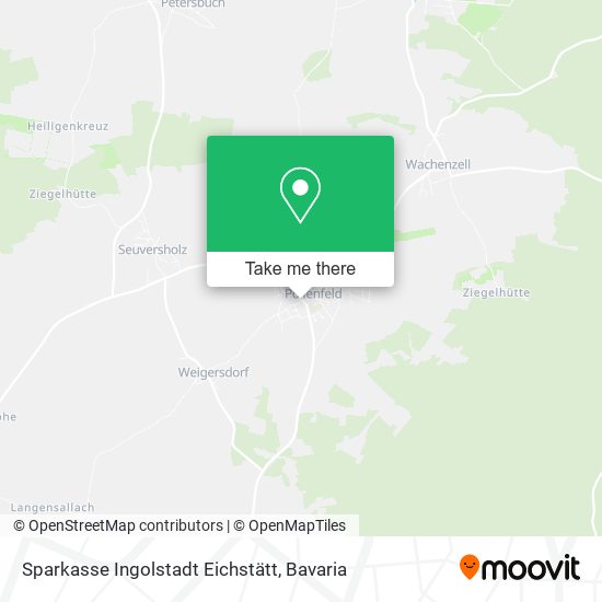 Sparkasse Ingolstadt Eichstätt map