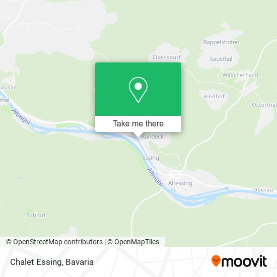 Chalet Essing map