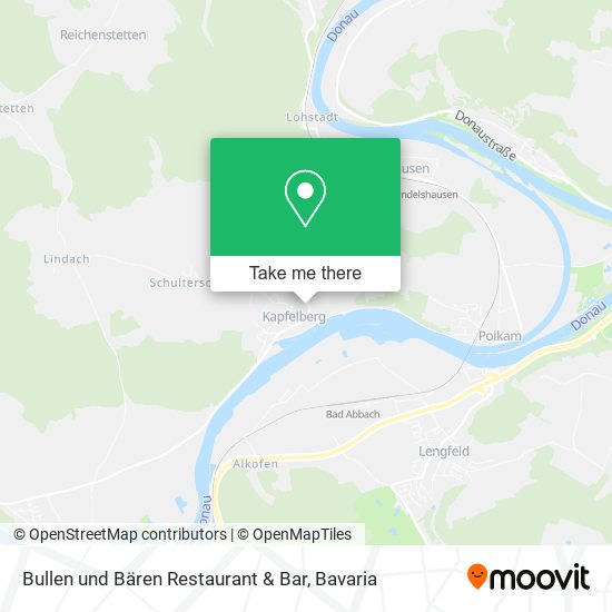 Карта Bullen und Bären Restaurant & Bar