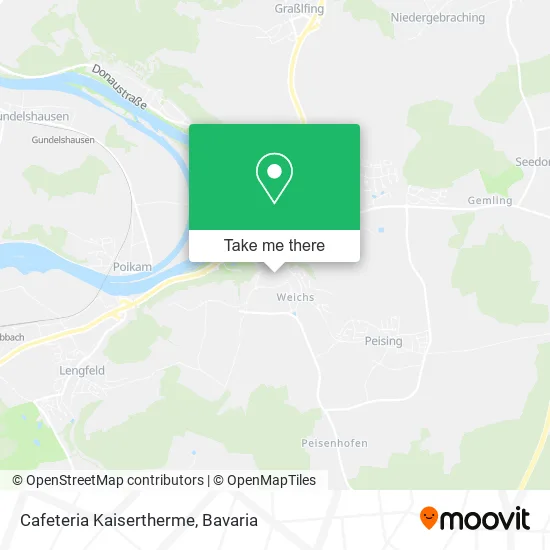Карта Cafeteria Kaisertherme