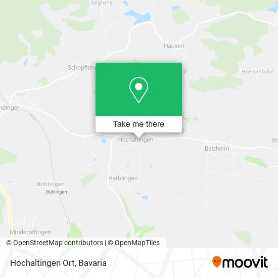 Hochaltingen Ort map