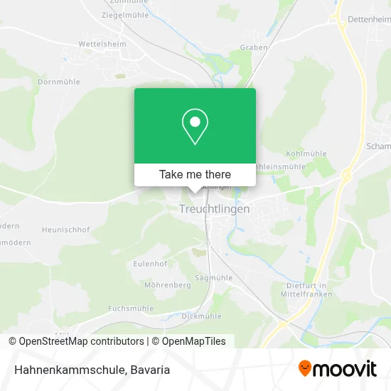 Hahnenkammschule map