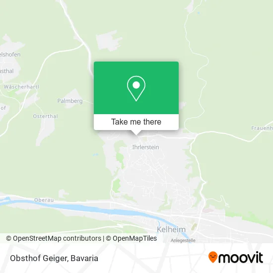 Карта Obsthof Geiger