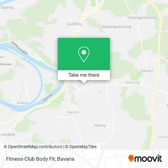 Fitness-Club Body Fit map