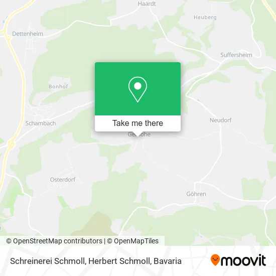 Карта Schreinerei Schmoll, Herbert Schmoll