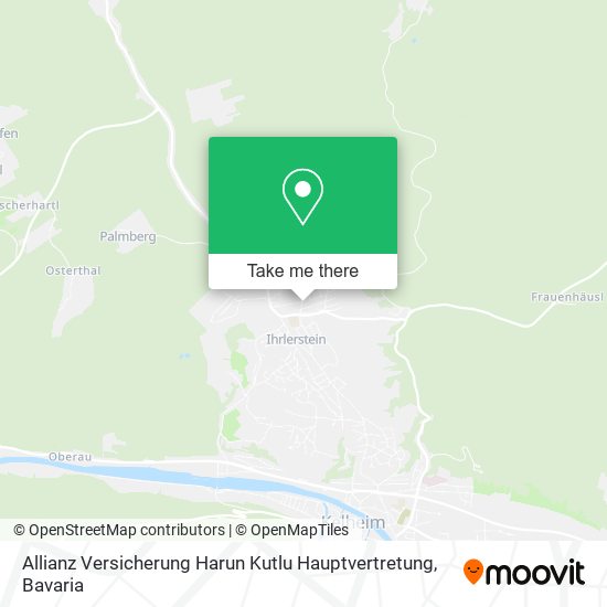 Allianz Versicherung Harun Kutlu Hauptvertretung map