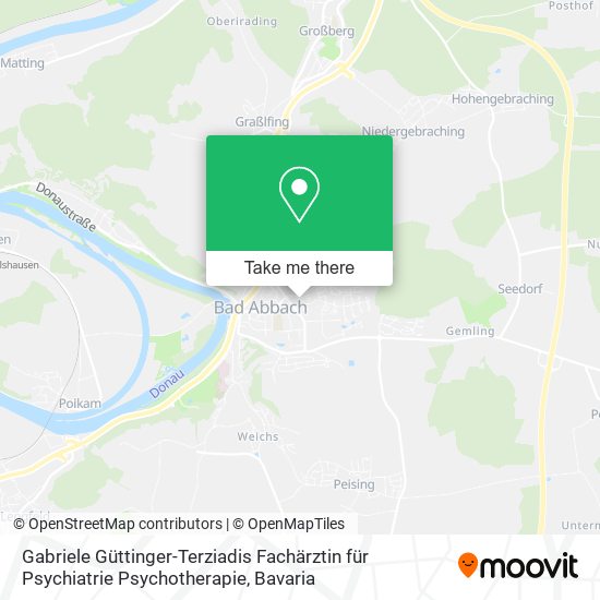 Gabriele Güttinger-Terziadis Fachärztin für Psychiatrie Psychotherapie map