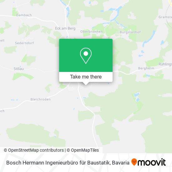Bosch Hermann Ingenieurbüro für Baustatik map