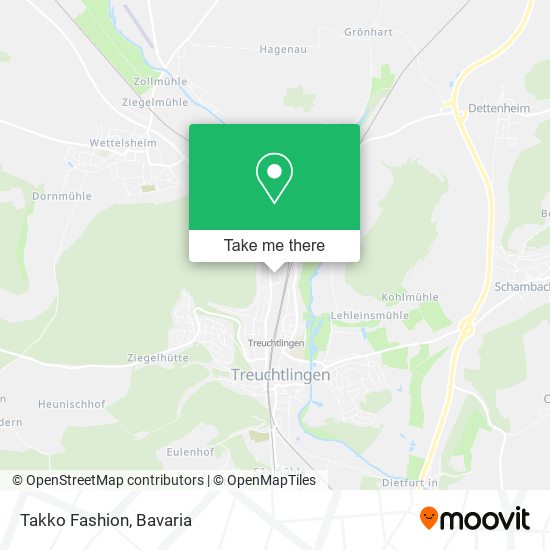 Takko Fashion map