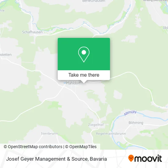 Карта Josef Geyer Management & Source