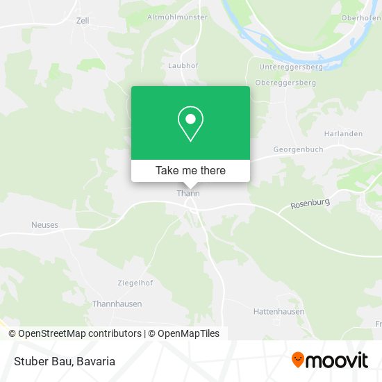 Stuber Bau map