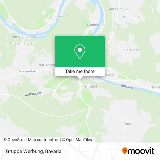 Gruppe Werbung map