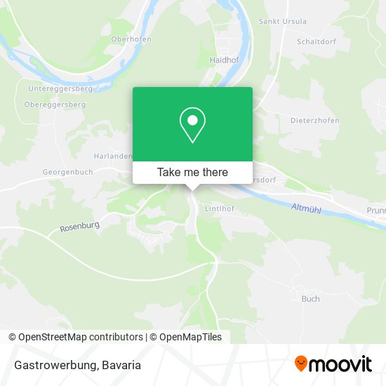 Gastrowerbung map