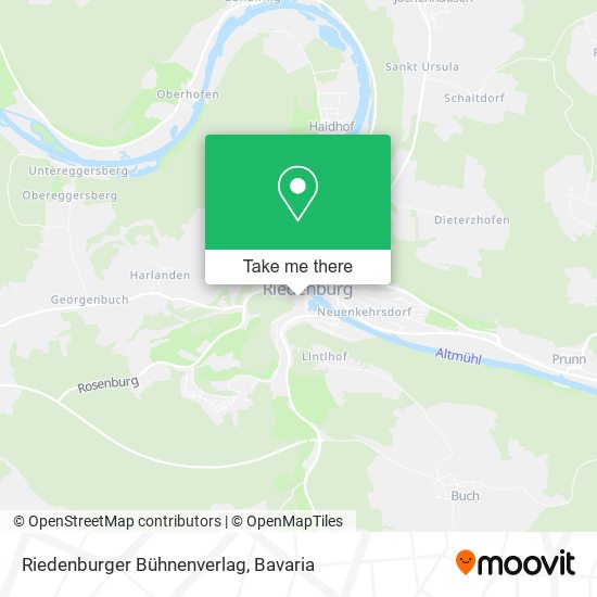 Riedenburger Bühnenverlag map