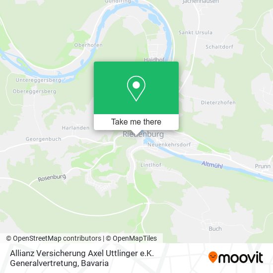 Allianz Versicherung Axel Uttlinger e.K. Generalvertretung map