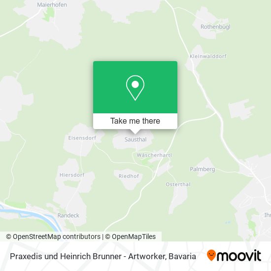 Praxedis und Heinrich Brunner - Artworker map