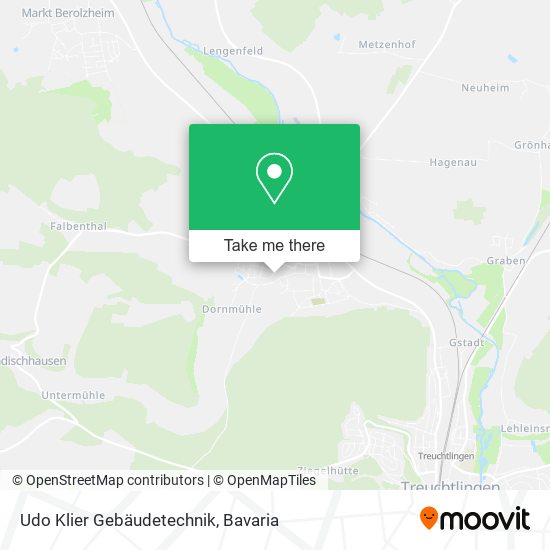 Udo Klier Gebäudetechnik map