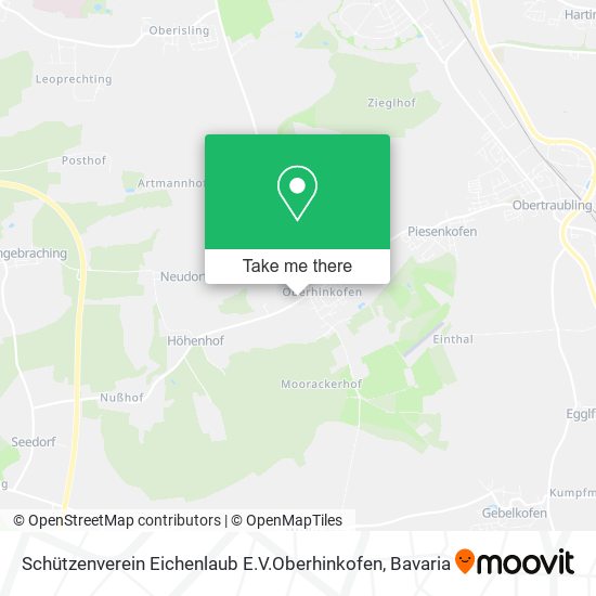 Schützenverein Eichenlaub E.V.Oberhinkofen map