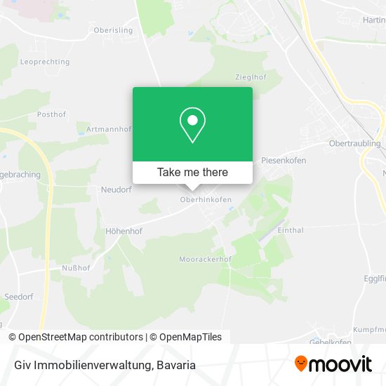 Giv Immobilienverwaltung map