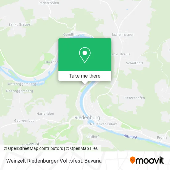 Карта Weinzelt Riedenburger Volksfest