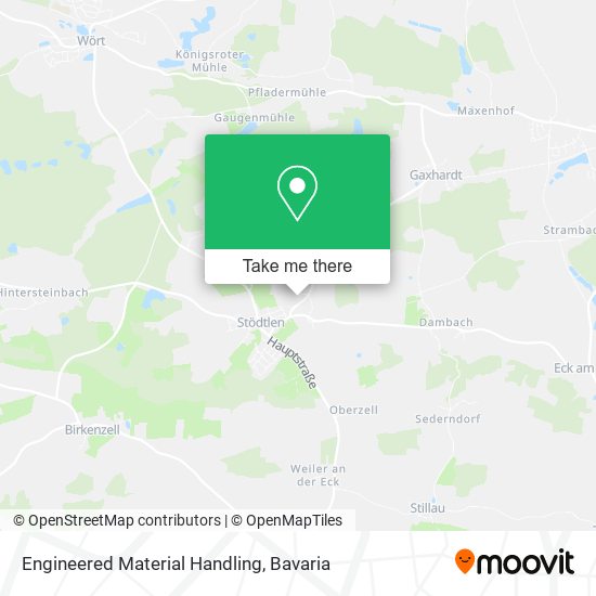 Engineered Material Handling map