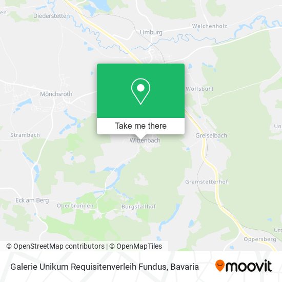 Galerie Unikum Requisitenverleih Fundus map