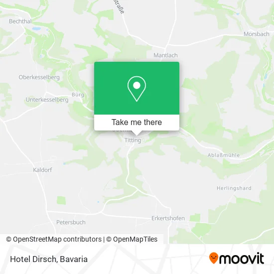 Карта Hotel Dirsch