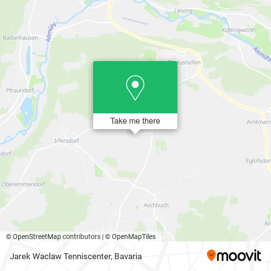 Jarek Waclaw Tenniscenter map