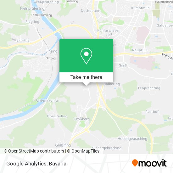 Google Analytics map