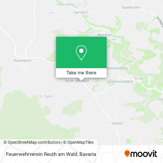 Feuerwehrverein Reuth am Wald map