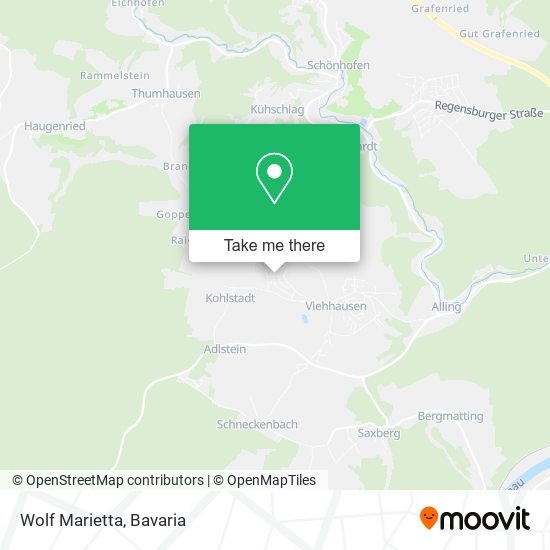 Wolf Marietta map