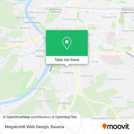 Megaboink Web-Design map