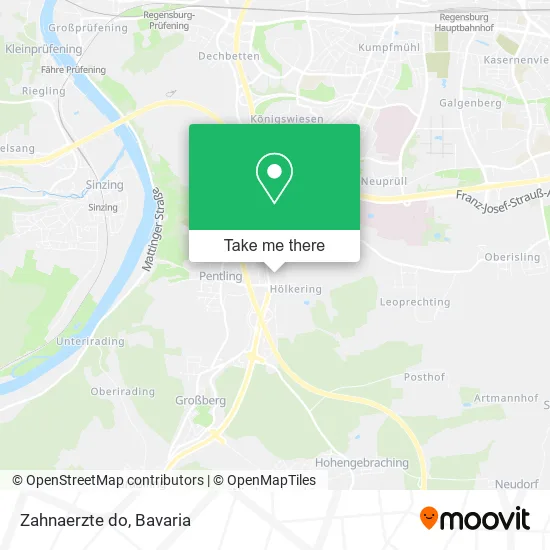 Карта Zahnaerzte do