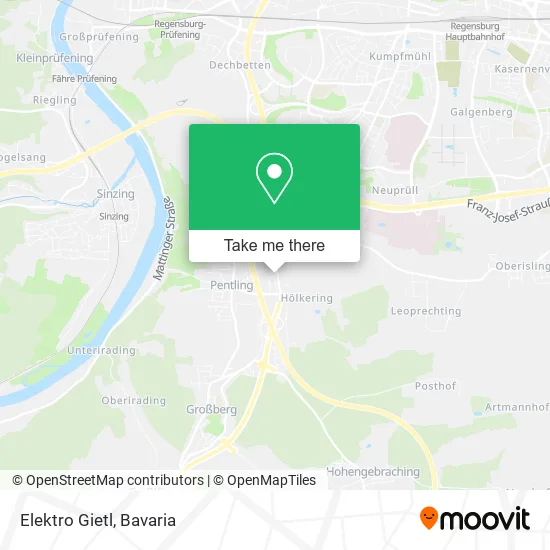 Карта Elektro Gietl