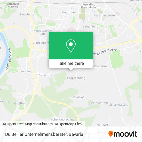 Du Bellier Unternehmensberater map