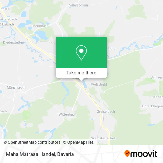Карта Maha Matrasa Handel