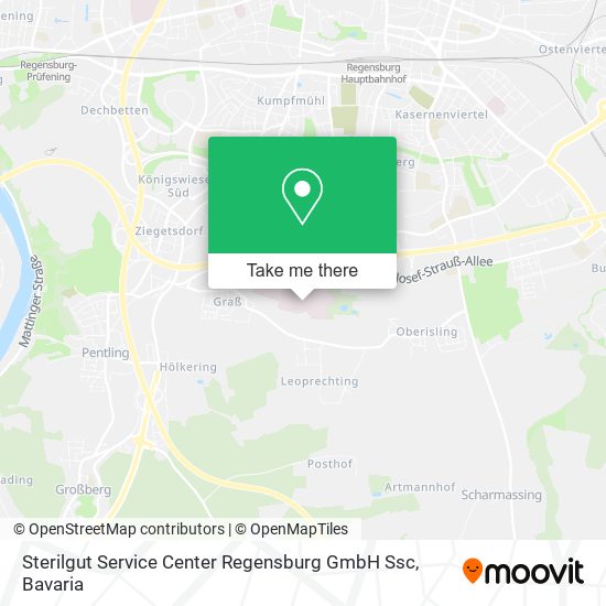 Sterilgut Service Center Regensburg GmbH Ssc map