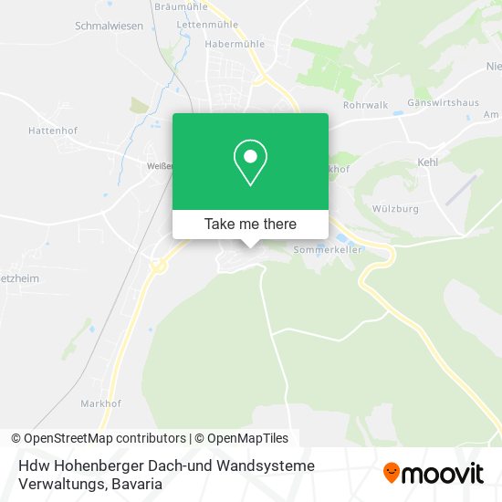 Карта Hdw Hohenberger Dach-und Wandsysteme Verwaltungs