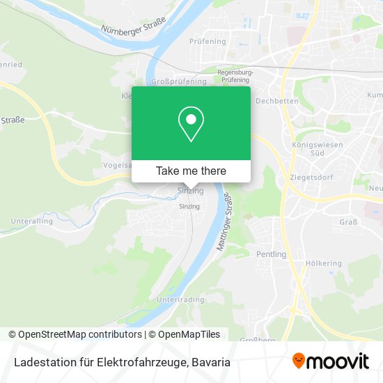 Ladestation für Elektrofahrzeuge map